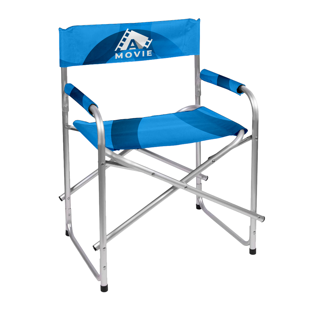 Directors Chair, Aluminium, Back Rest, Arm Rest, Seat - Image 5