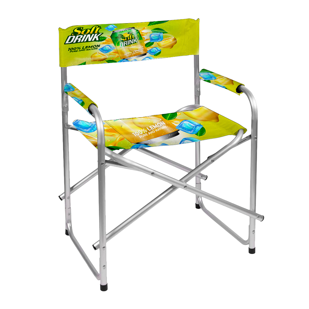 Directors Chair, Aluminium, Back Rest, Arm Rest, Seat - Image 4