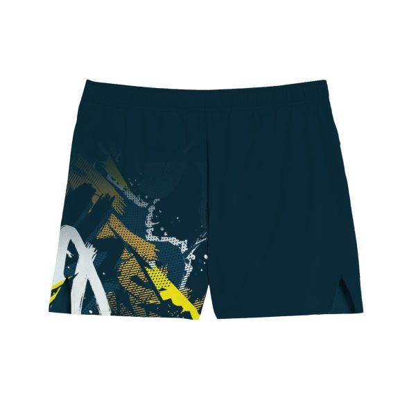 Dye Sub Kid's Athletic Shorts, Woven Stretch