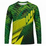 Dye Sub Kid's Crew Neck T-shirt, Raglan Long Sleeve, Drop Needle