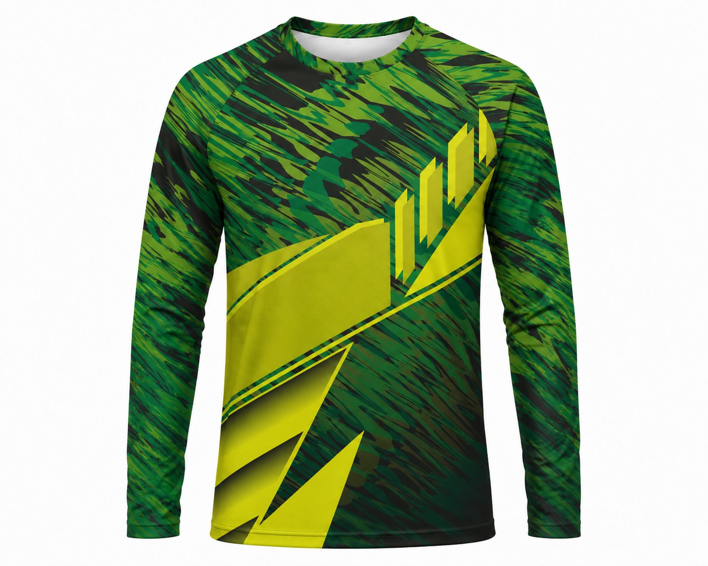 Dye Sub Kid's Crew Neck T-shirt, Raglan Long Sleeve, Sport Tec
