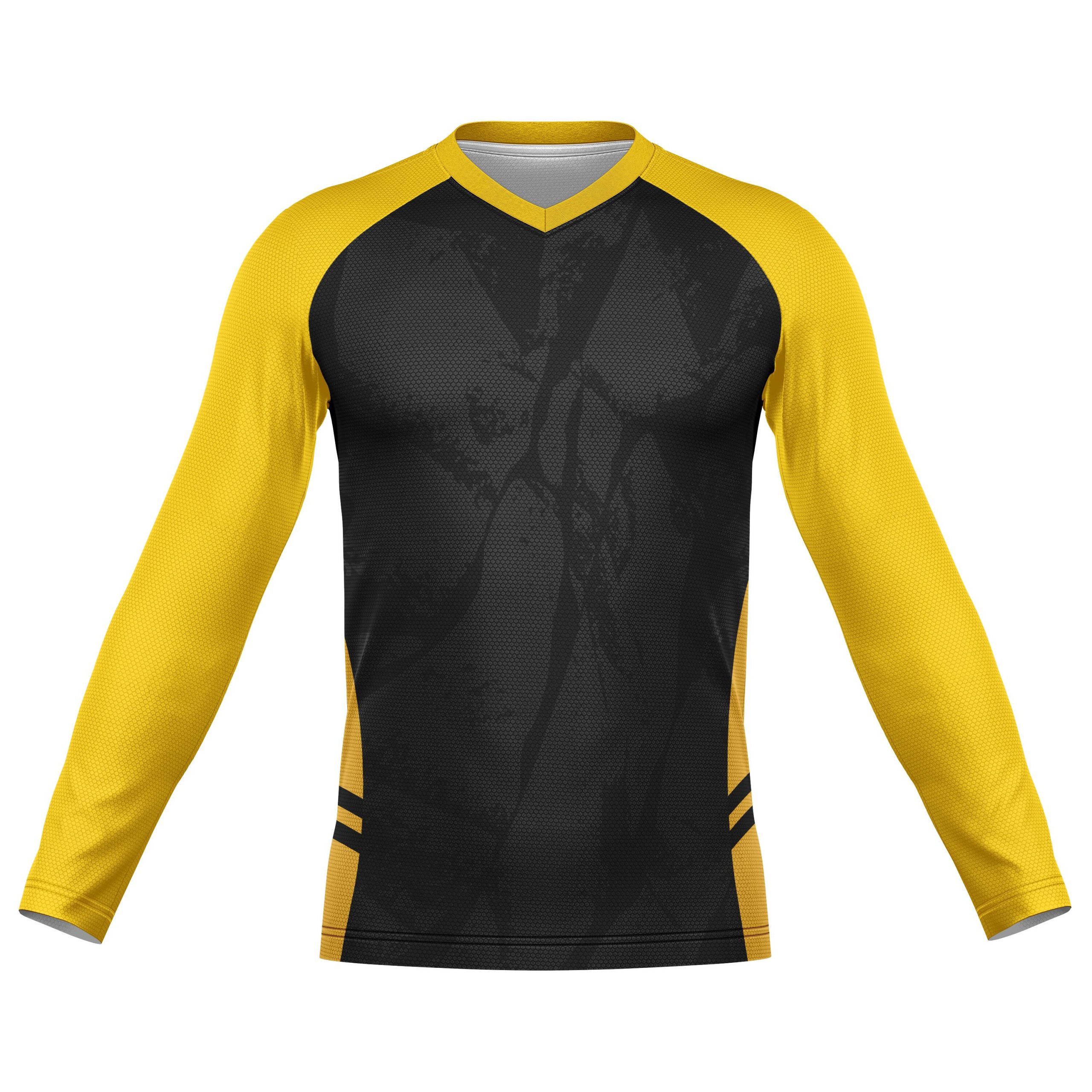 Dye Sub Kid's V-Neck T-shirt, Raglan Long Sleeve, Sport Tec