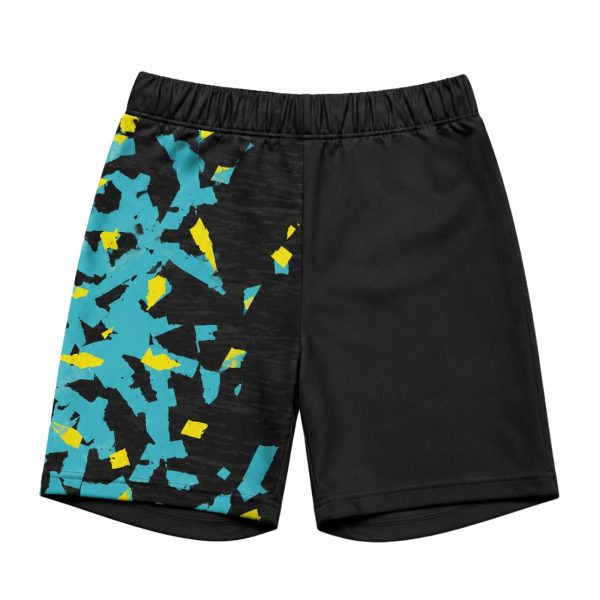 Dye Sub Ladies Compression Shorts, Form Text Lycra