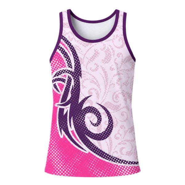 Dye Sub Ladies Crew Neck Vest, Sport Tec