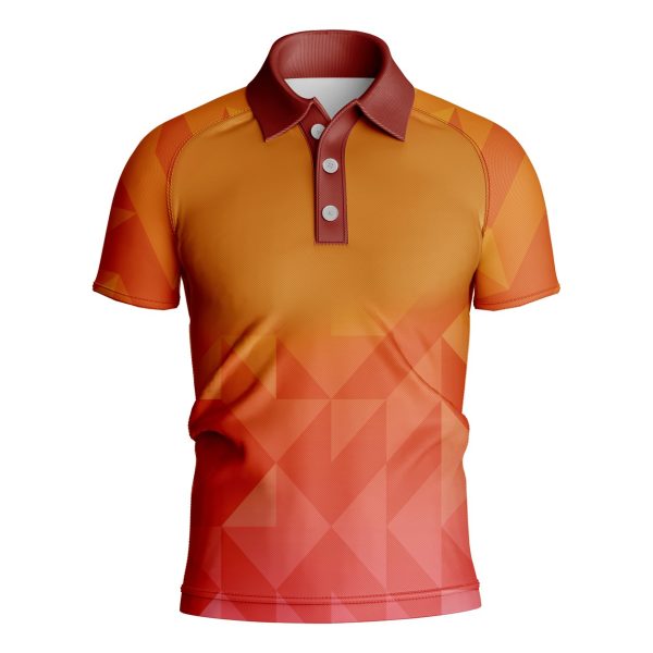 Dye Sub Men's Golf Shirt, Raglan Short Sleeve, Reverse Birdseye