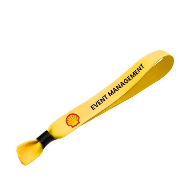 Satin Event Wristband D/Sided Print with Barb Buckle 15 x 340mm