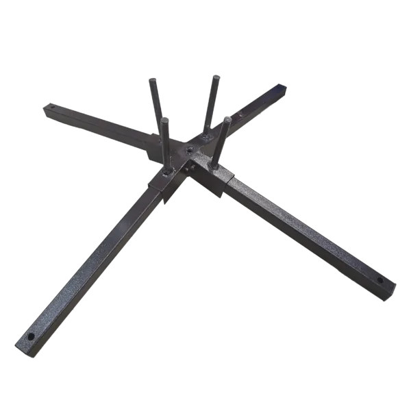 Flag Fountain Cluster Base 4 pole