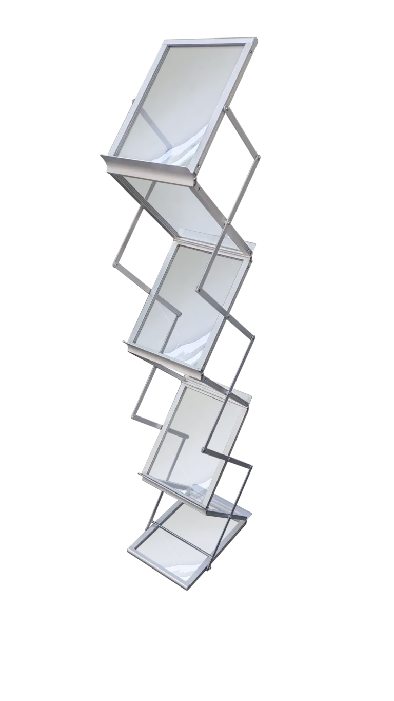 Zig Zag Brochure Stand