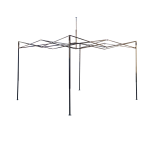 Hammered Steel Gazebo Frame Only