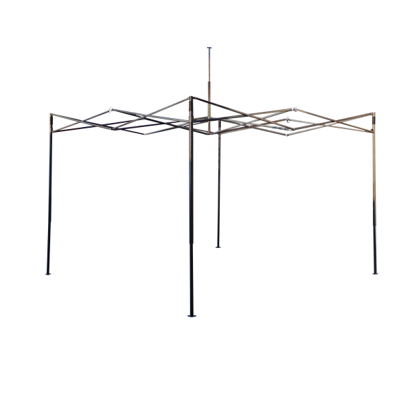 Hammered Steel Gazebo Frame Only