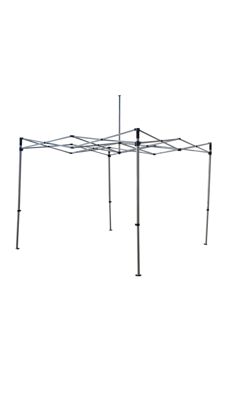Hexagonal Aluminium Gazebo Frame Only