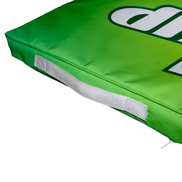 Marigold Square Stadium/Outdoor Cushion D/S Print with zip