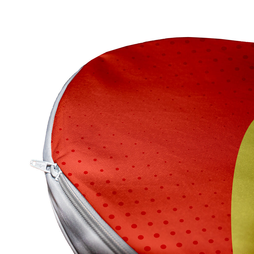 Buttercup Round Stadium/Outdoor Cushion S/S Print With Zip - Image 2