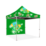 Gazebo 2m Unit, Full Wall, Dye Sub