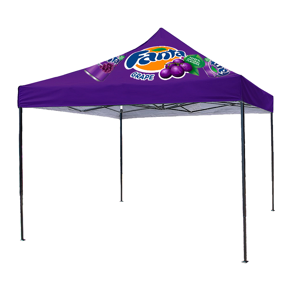 Gazebo 3 x 3m, Dye Sub, Econo with Hammered Steel Finish Frame, Complete - Image 6