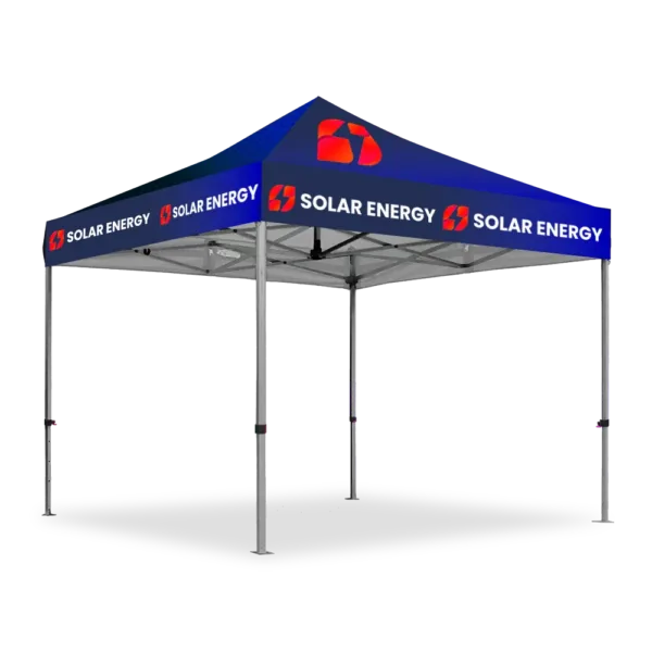 Gazebo 3 x 3m, Dye Sub, Hexagon Steel, Complete
