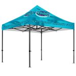 Gazebo 3 x 3m, Dye Sub, Deluxe Steel, Complete