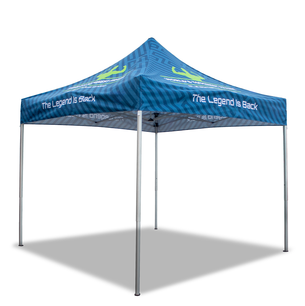 World's Toughest Gazebo 3 x 3m, Dye Sub, Aluminium, Complete - Image 3
