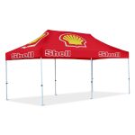 Gazebo 6 x 3m, UV Print, Aluminium, Complete