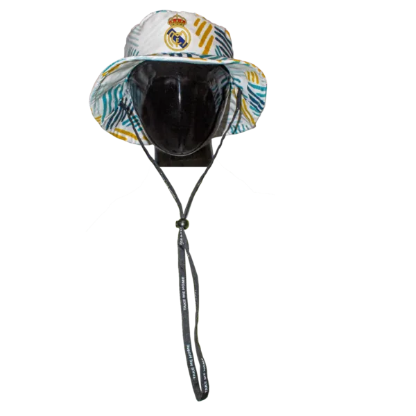 Gulliver Sun Hat With Personalised Branded Petersham Ties And Toggle