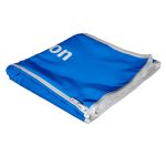 Orchid Quick Drying Gym Towel D/S Print Binded With Petersham Webbing And Front Compartment Zip