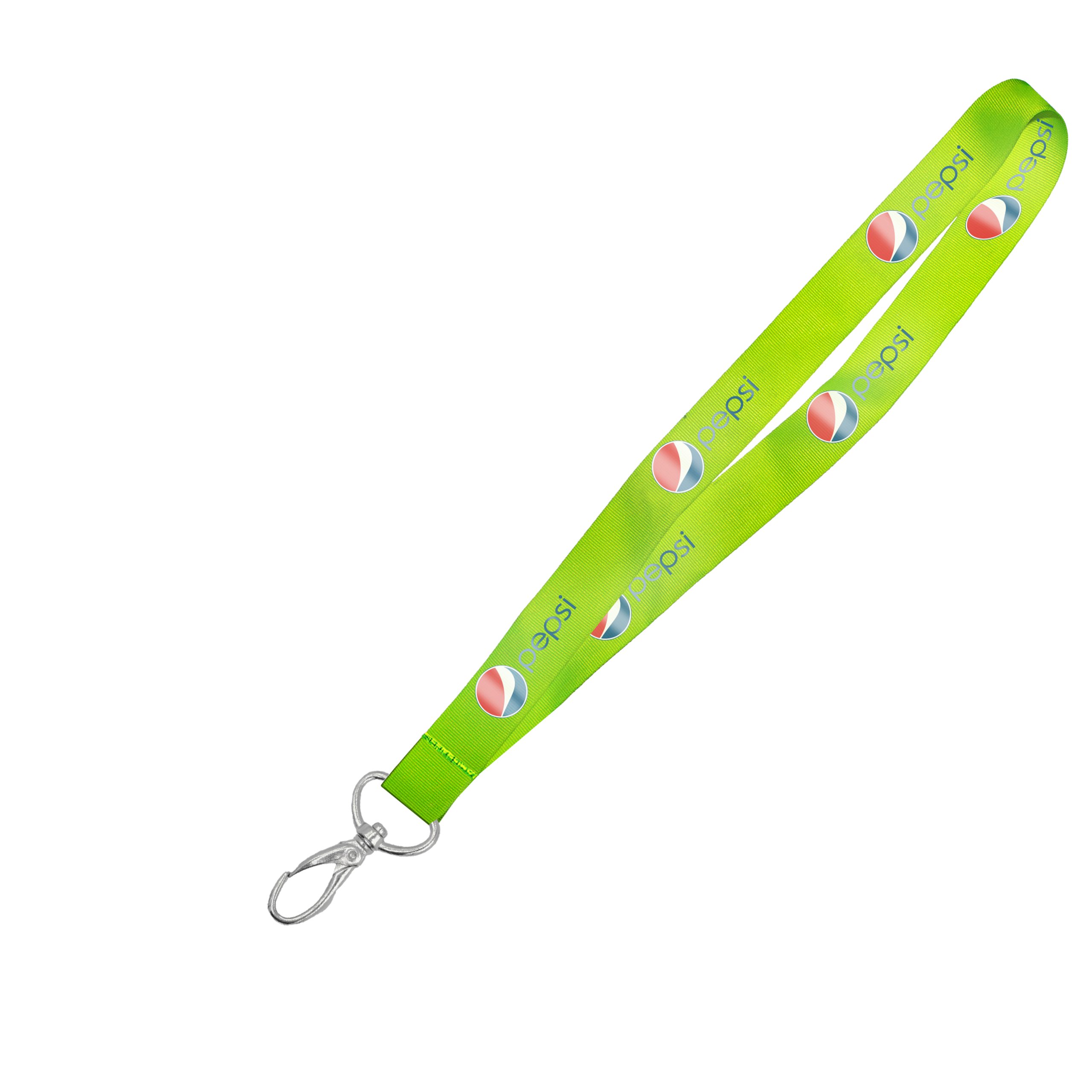 Hi-Viz Lanyard DTF Full Colour Reflective Print D/Sided with Lobster Clip