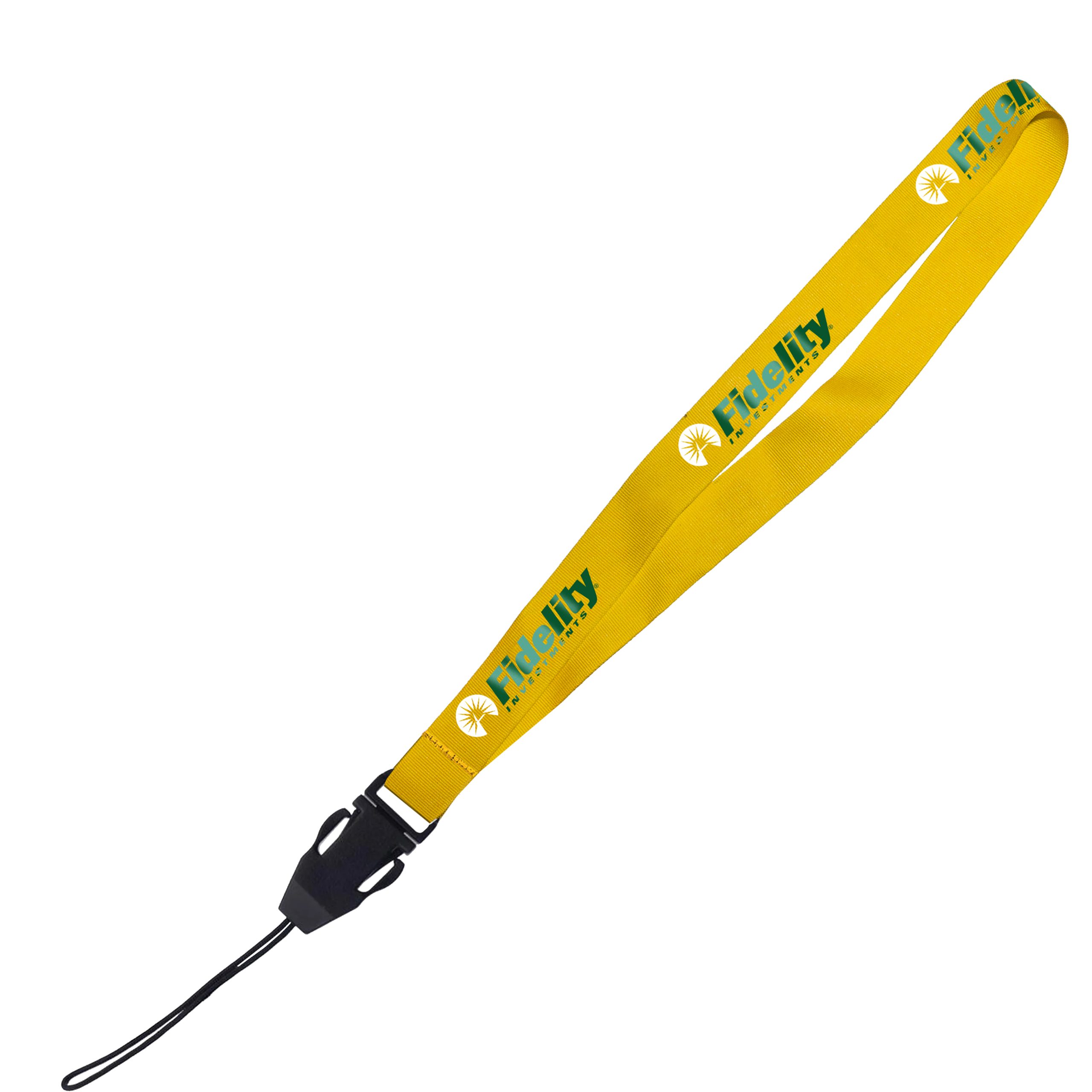 Hi-Viz Lanyard DTF Full Colour Reflective Print S/Sided with Cellphone Clip - Image 2