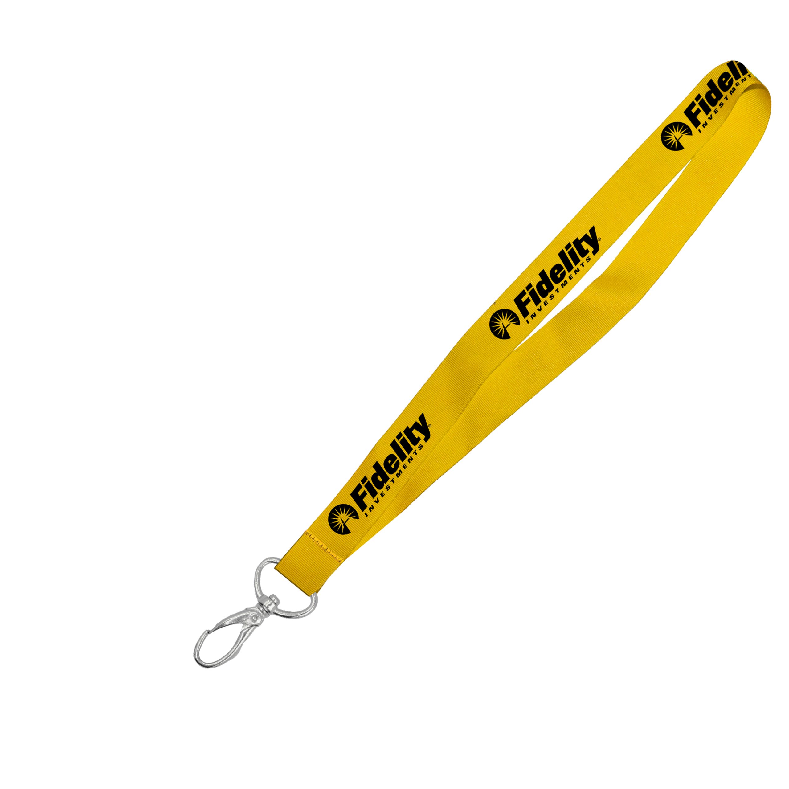 Hi-Viz Lanyard Black Sublimation Print S/Sided with Lobster Clip - Image 2