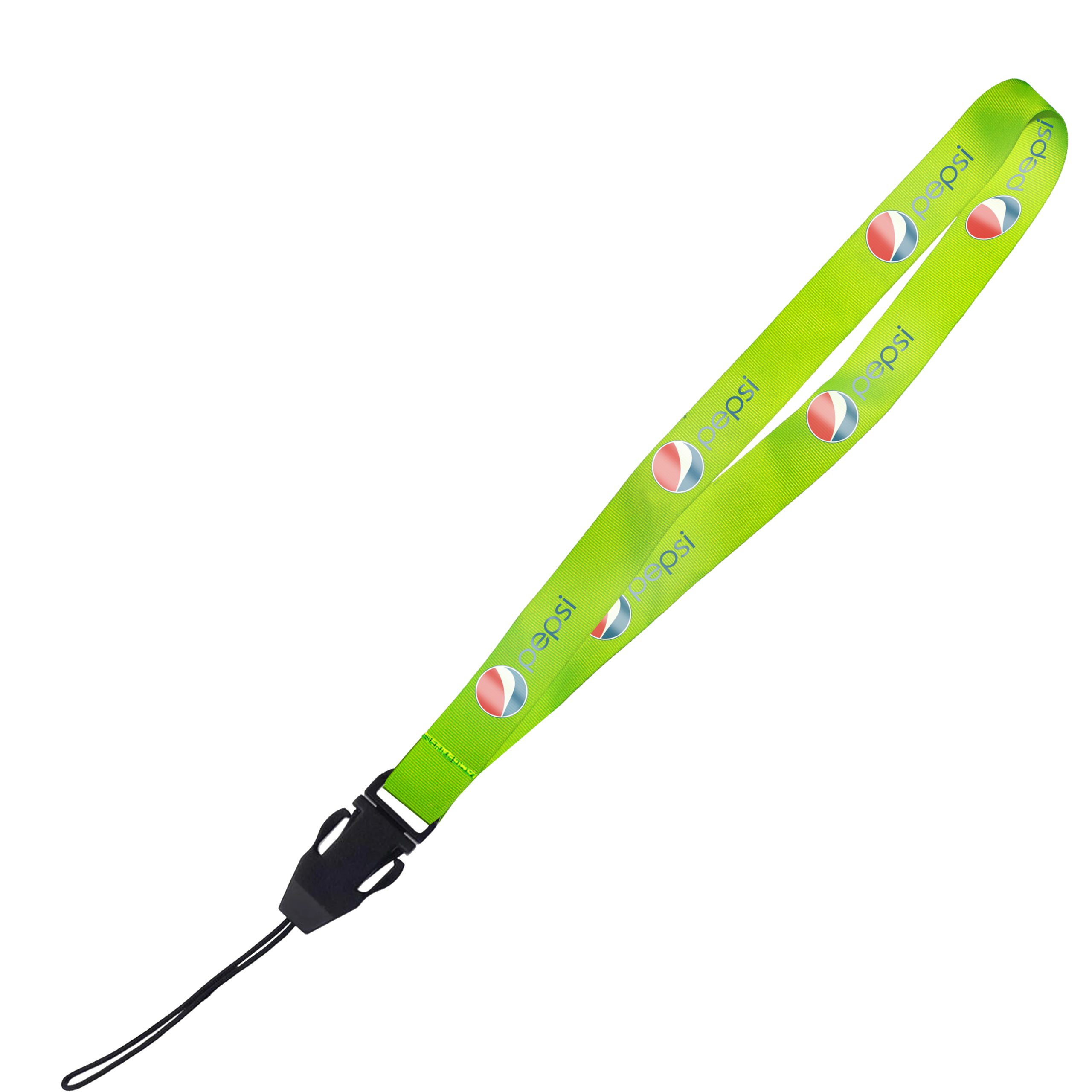 Hi-Viz Lanyard DTF Full Colour Reflective Print D/Sided with Cellphone Clip - Image 3
