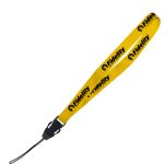 Hi-Viz Lanyard Black Sublimation Print D/Sided with Cellphone Clip