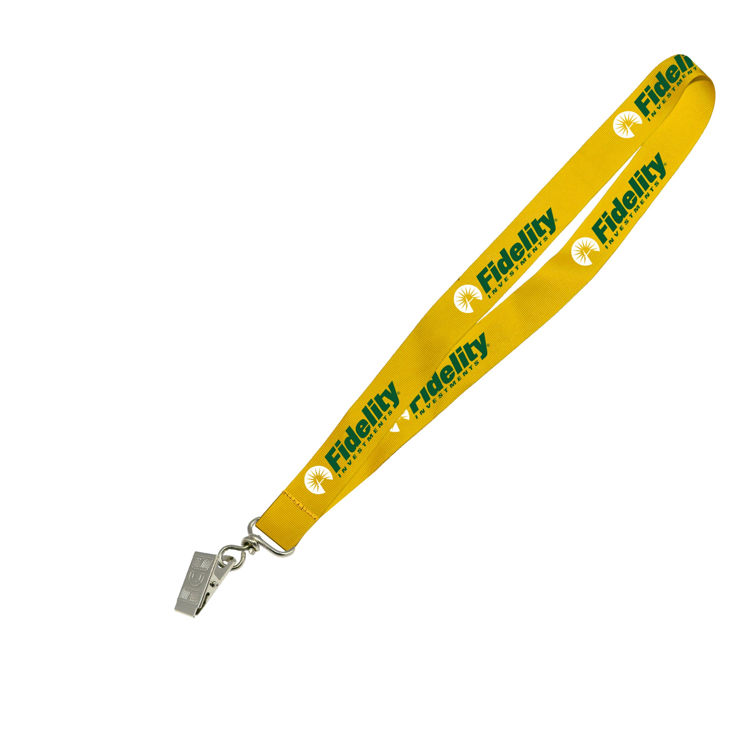 Hi-Viz Lanyard DTF Print D/Sided with Crocodile Clip