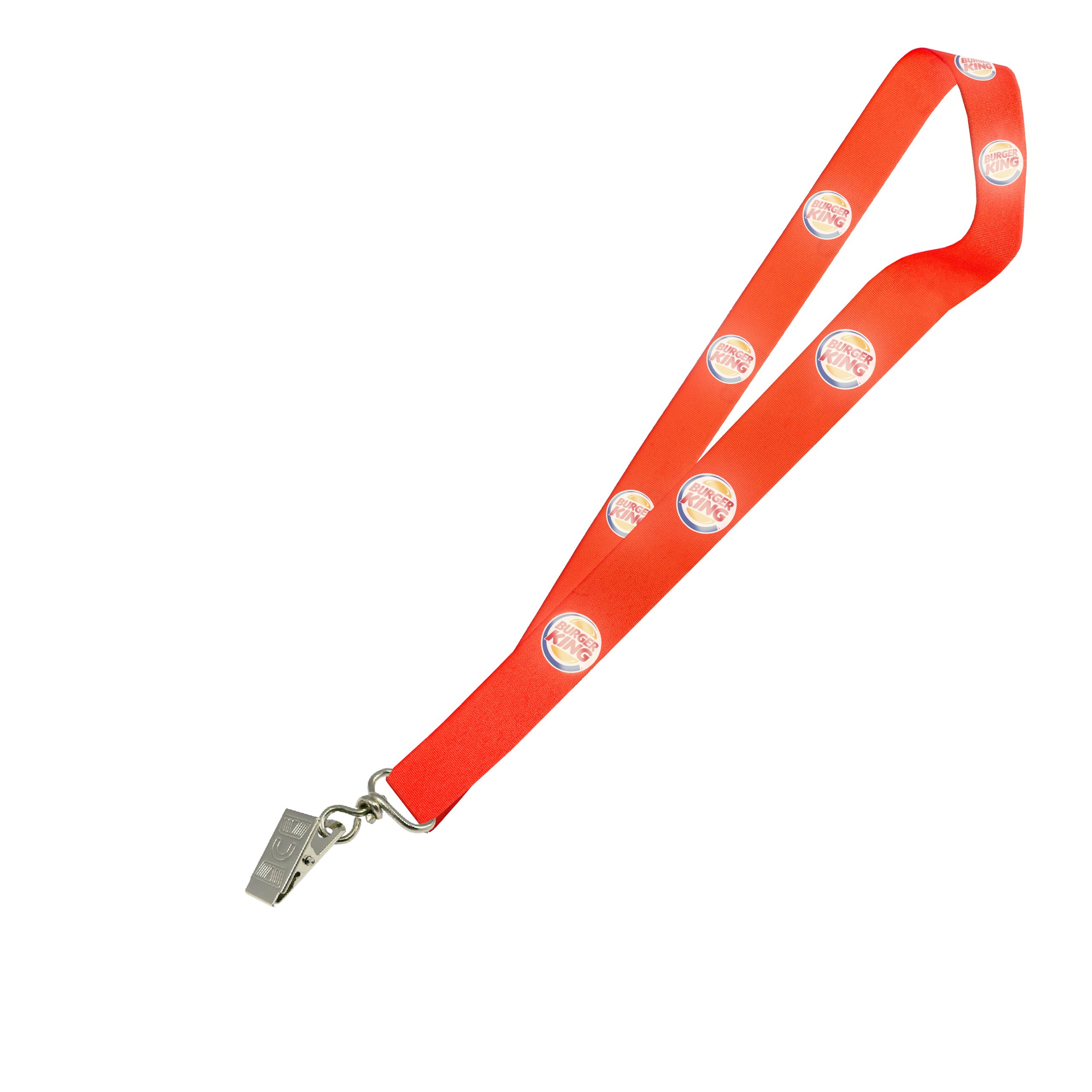 Hi-Viz Lanyard DTF Full Colour Reflective Print D/Sided with Crocodile Clip - Image 2