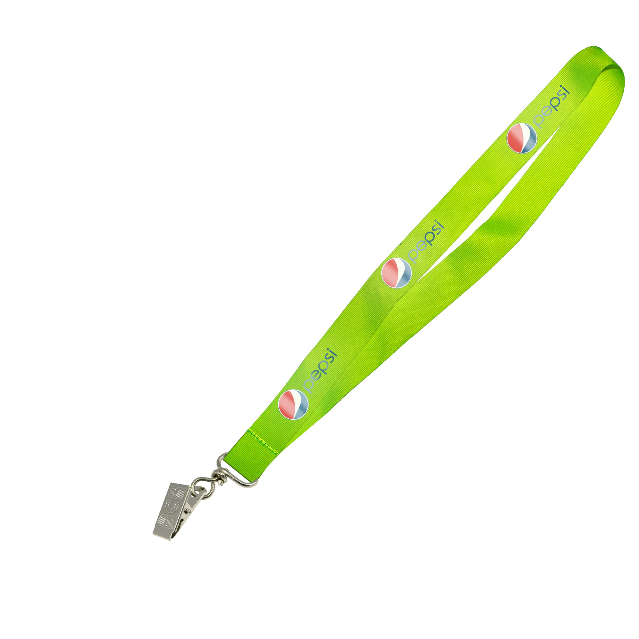 Hi-Viz Lanyard DTF Full Colour Reflective Print D/Sided with Crocodile Clip - Image 3