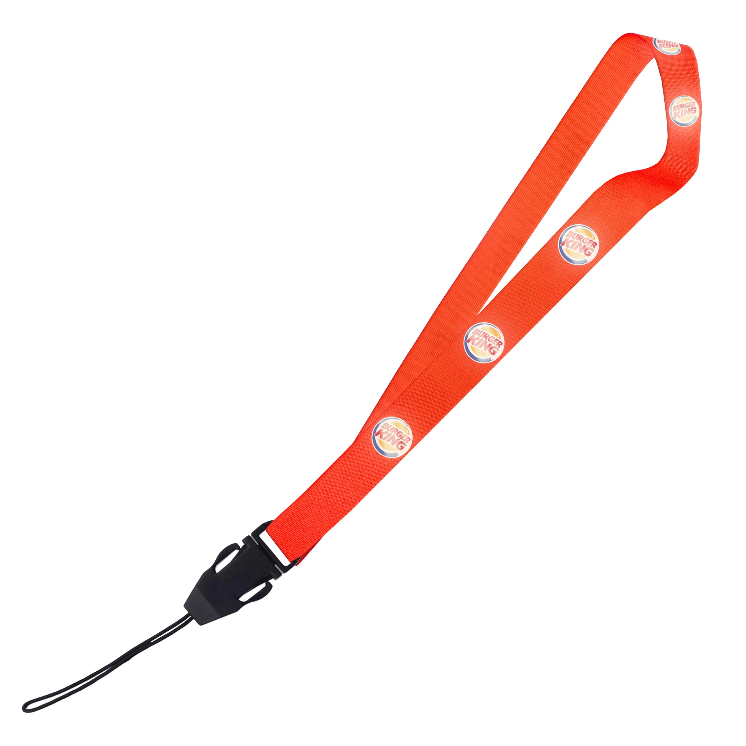 Hi-Viz Lanyard DTF Full Colour Reflective Print S/Sided with Cellphone Clip - Image 2