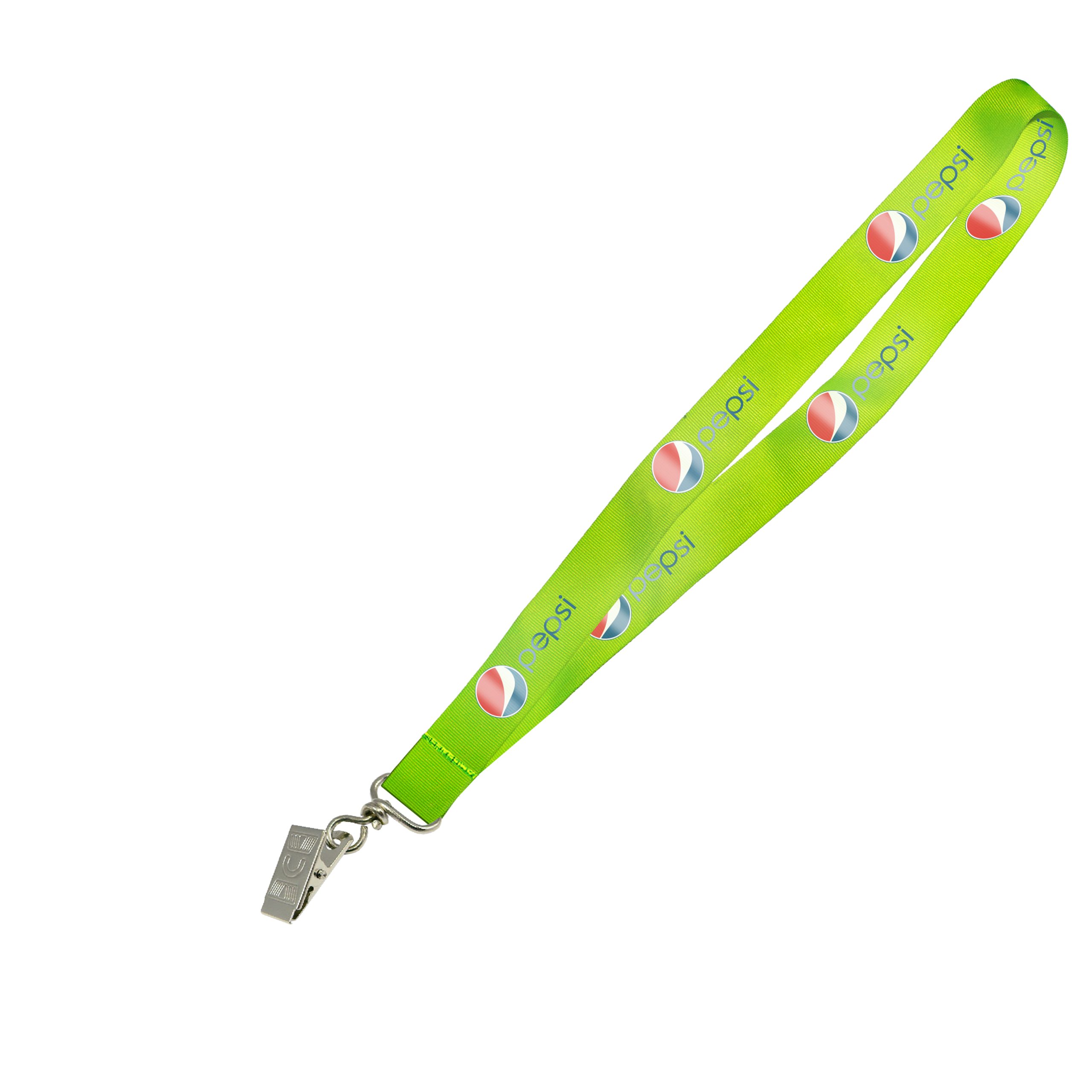 Hi-Viz Lanyard DTF Full Colour Reflective Print S/Sided with Crocodile Clip - Image 3