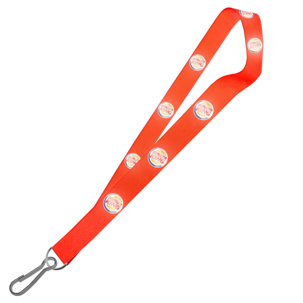Hi-Viz Lanyard DTF Full Colour Reflective Print D/Sided with Swivel Hook