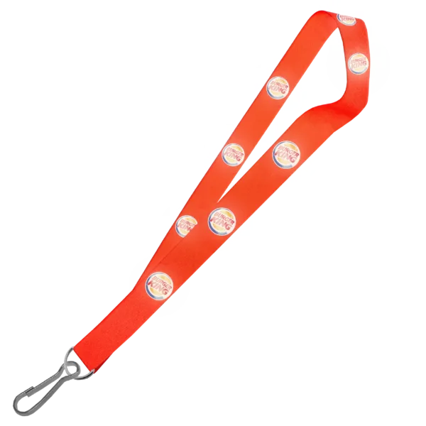 Hi-Viz Lanyard DTF Full Colour Reflective Print D/Sided with Swivel Hook