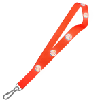 Hi-Viz Lanyard DTF Full Colour Reflective Print S/Sided with Swivel Hook