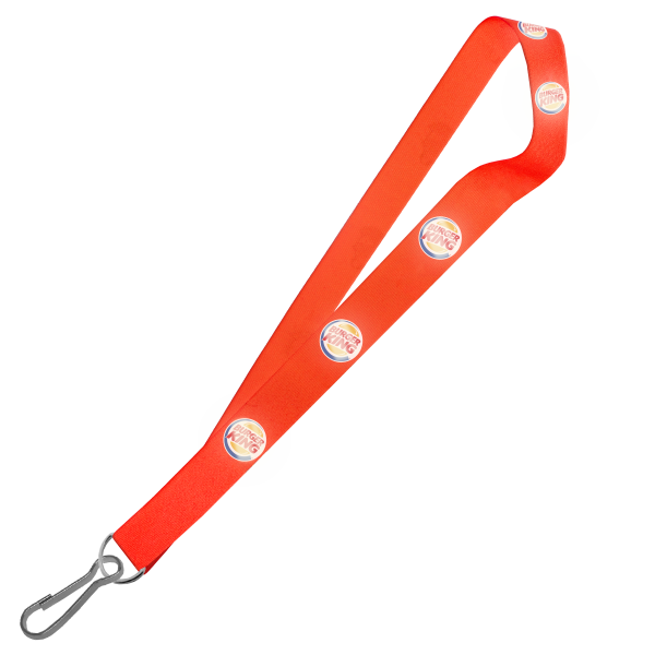 Hi-Viz Lanyard DTF Full Colour Reflective Print S/Sided with Swivel Hook