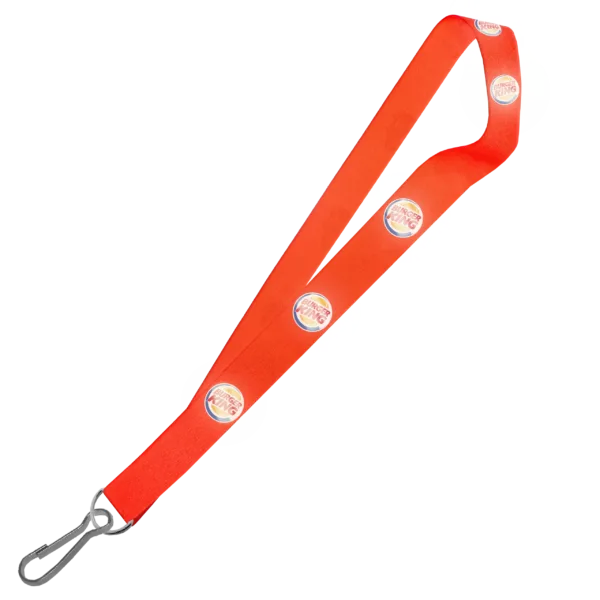 Hi-Viz Lanyard DTF Full Colour Reflective Print S/Sided with Swivel Hook