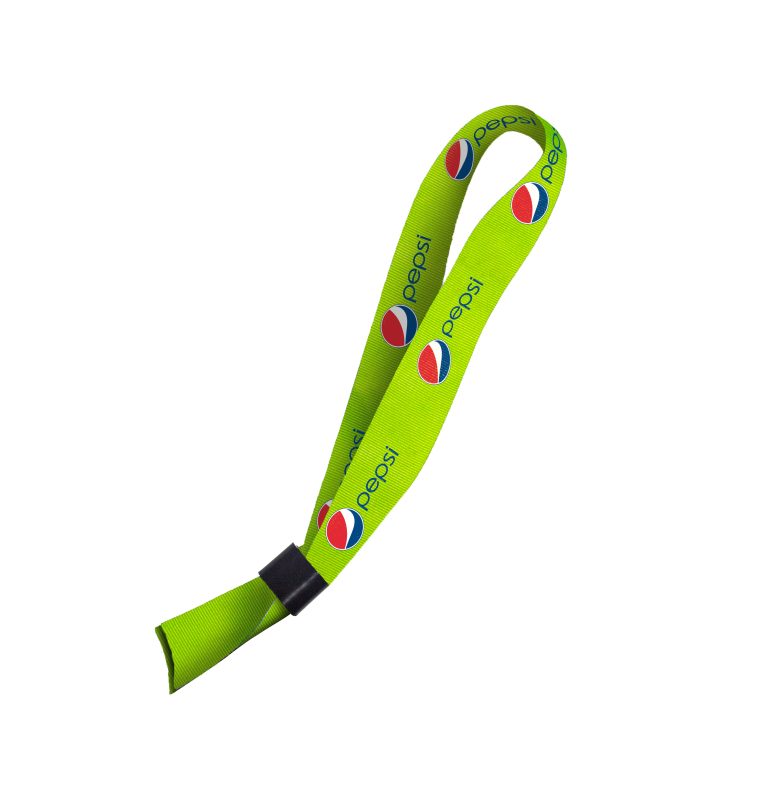 Hi-Viz Event Wristband DTF Print D/Sided with Barb Buckle