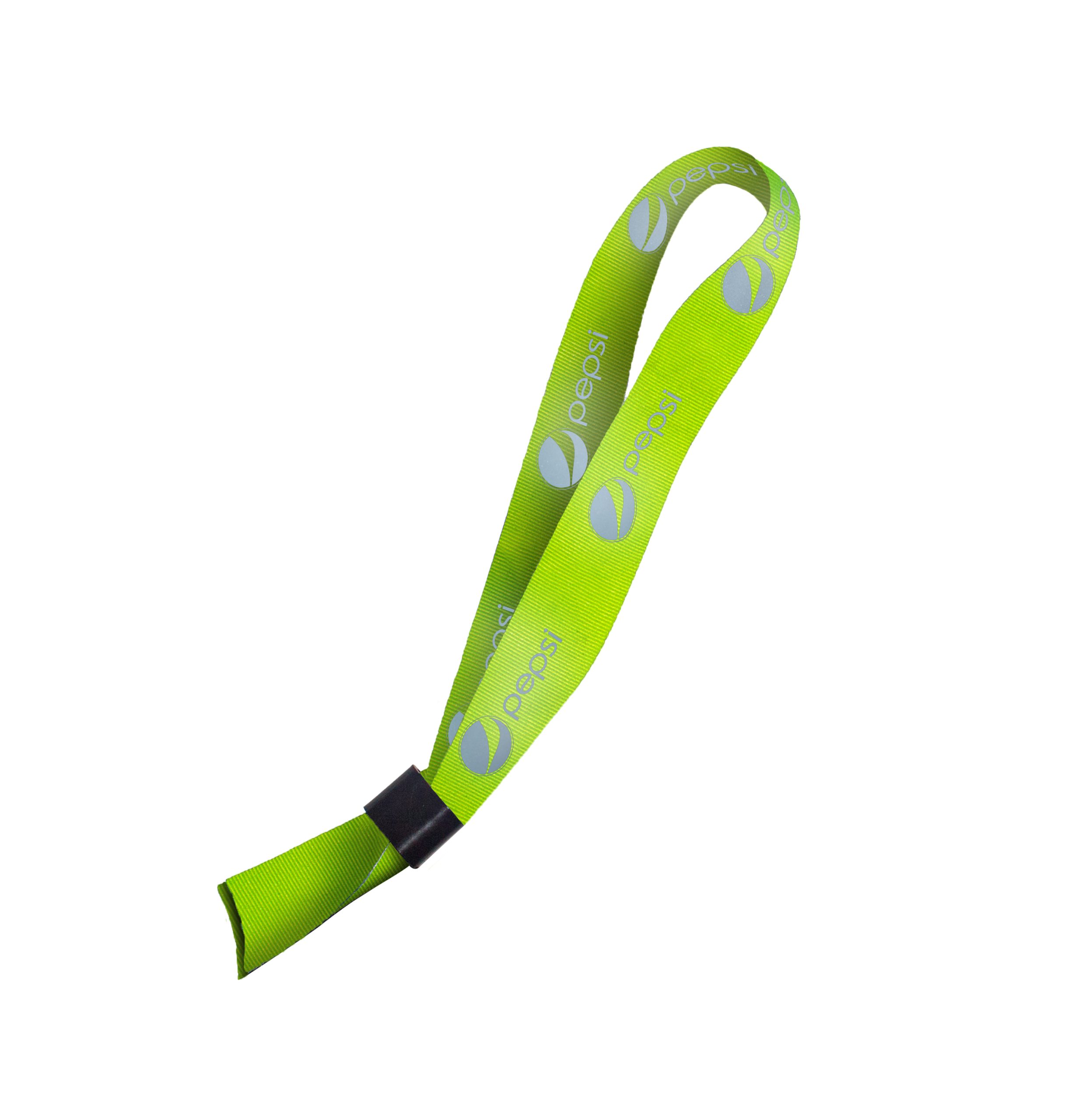 Hi-Viz Event Wristband Silver Reflective Print D/Sided with Barb Buckle - Image 3