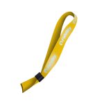 Hi-Viz Event Wristband Silver Reflective Print S/Sided with Barb Buckle