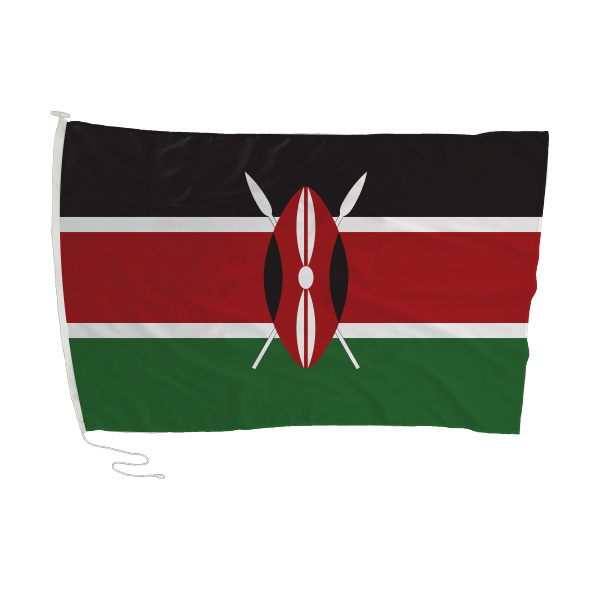 KENYA FLAG 90 x 60cm