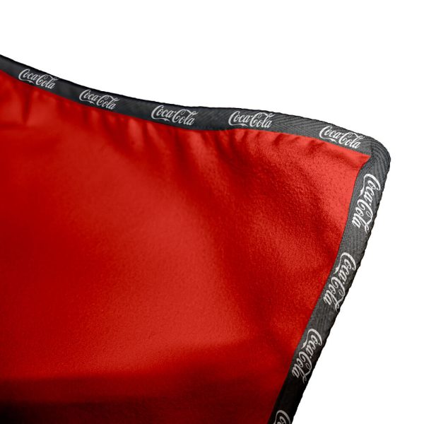 Azolla Quick Drying Kitchen Dish Cloth D/S Print Binded With Personalised Branded Petersham Webbing