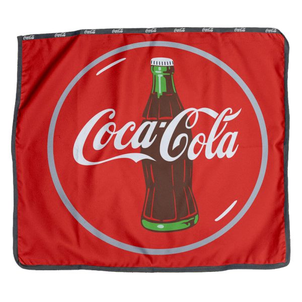 Azolla Quick Drying Kitchen Dish Cloth S/S Print Binded With Personalised Branded Petersham Webbing