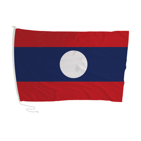 LAOS FLAG 180 x 120cm