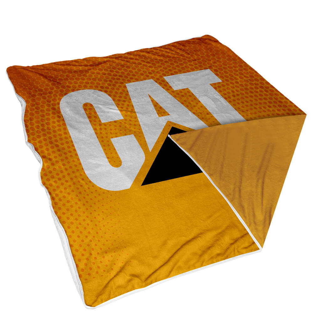 Jacana Mongolian Fleece Throw D/S Print Binded With Petersham Webbing - Image 2