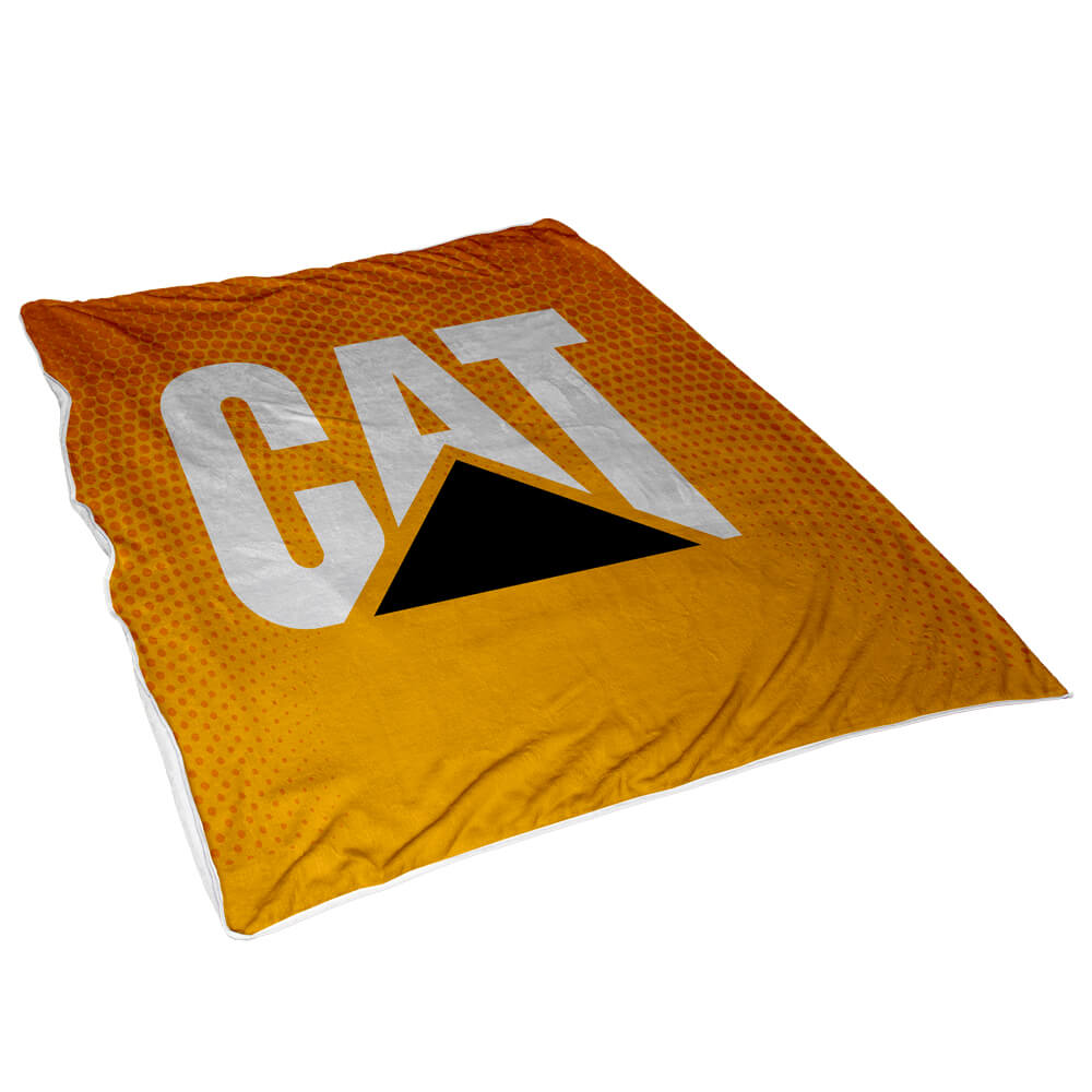 Jacana Mongolian Fleece Throw S/S Print Binded With Petersham Webbing - Image 2