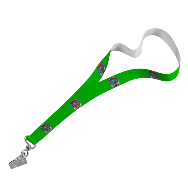 Matte Polyester Lanyard S/Sided Print with Crocodile Clip 20 x 950mm